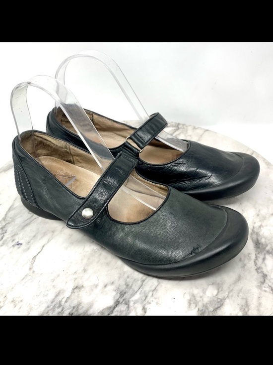 Palladium Shoes - Palladium Black Leather Mary Janes 7/38 Sporty Balletcore Y2K Retro Preppy
